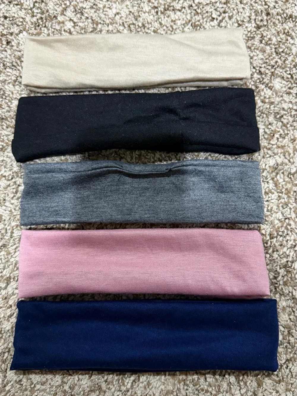 Girls Stretch Headbands - Multi-Color Pack